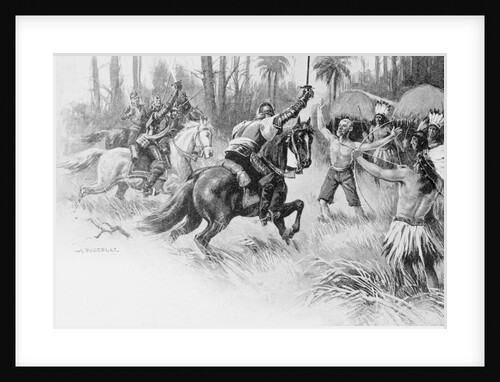 Indians Surrendering by A. Russell