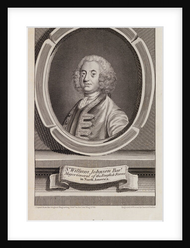 Portrait of Sir William Johnson by Anonymous