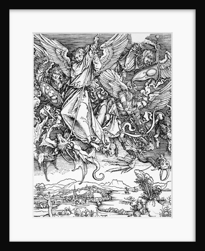 St. Michael Slaying the Dragon by Albrecht Dürer