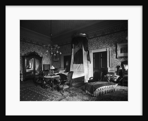 White House Bedroom During Cleveland's Presidency by Anonymous
