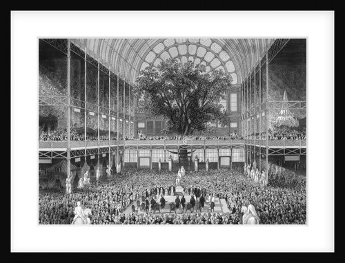 Interior View of London's Crystal Palace by Anonymous