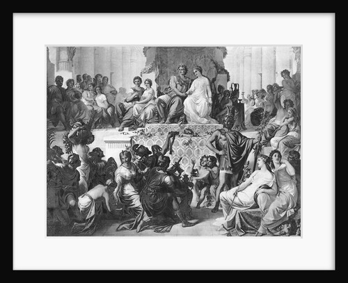 Alexander the Great's Marriage Feast by Anonymous