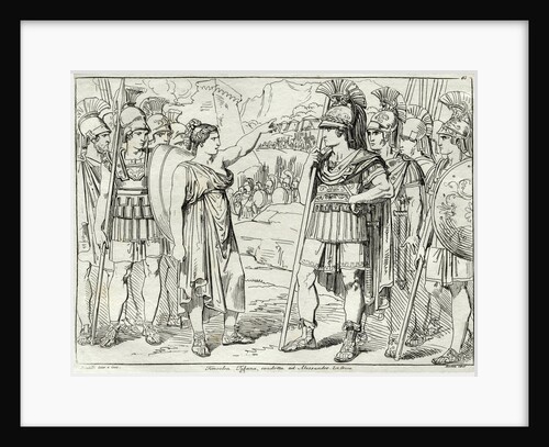 Alexander the Great With Themocla by Anonymous