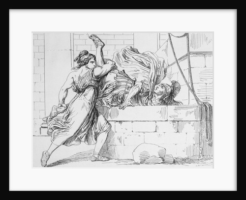 Themcola Throwing Soldier into Well by Anonymous
