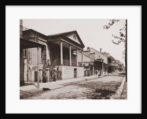 View of the French Quarter in New Orleans by Anonymous