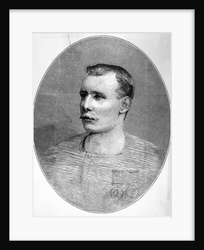 Portrait of Early Swimmer Mathew Webb by Anonymous