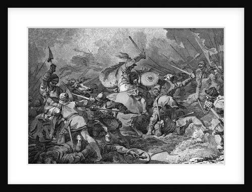 Troops Engaging in Battle by Anonymous