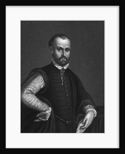 Portrait of Angl Machiavelli with Hand on Hip by Anonymous