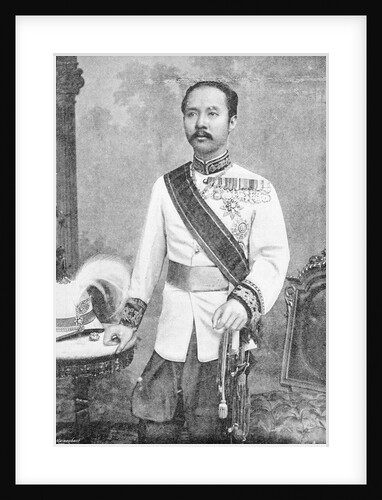 Portrait of King Chulalongkorn I by Anonymous