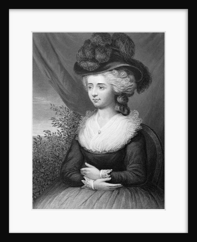 Portrait of Fanny Burney by Anonymous