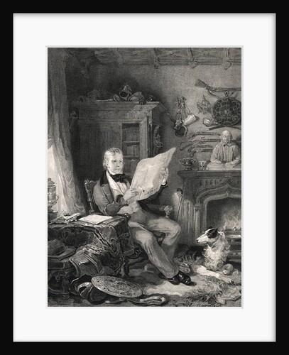 Sir Walter Scott at Home by Anonymous