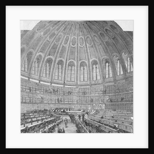 British Museum Reading Room by Anonymous