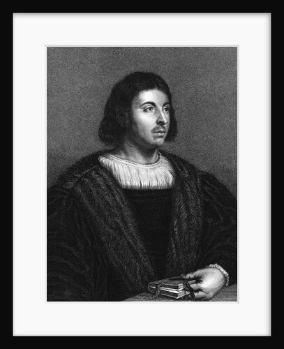 Portrait of Boccaccio by Anonymous