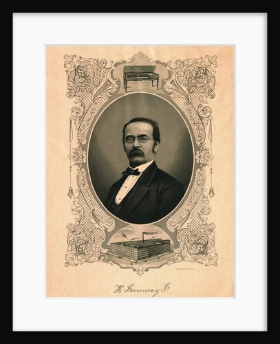 Portrait of Henry Steinway by Anonymous