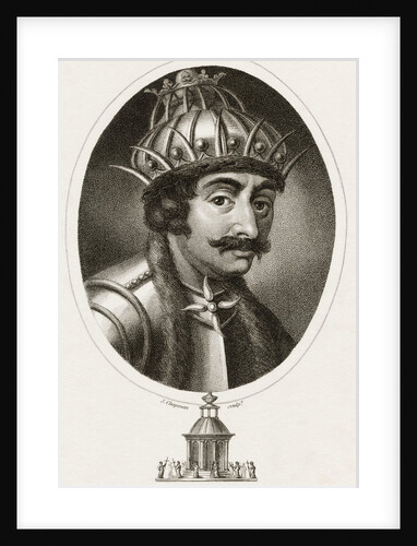 King Theodoric Wearing His Crown by Anonymous