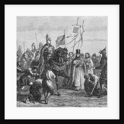 Ivan IV Riding on Horseback by Anonymous