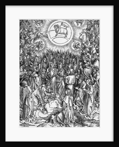 Illustration of God Taking Form of Lamb by Anonymous