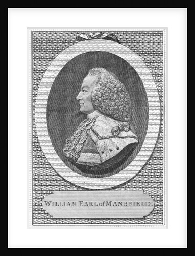 Side View Portrait of William Murray, Earl of Mansfield by Anonymous