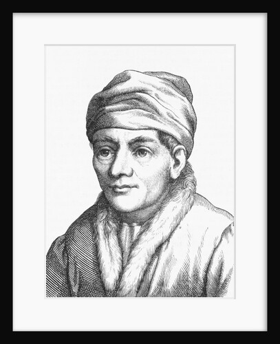 Engraving of Johannes Muller by Anonymous