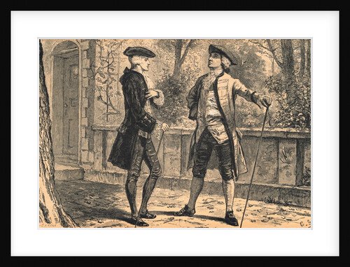 Two Gentlemen of 18th Century by Anonymous