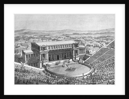 Performance at Dionysius Theater by Anonymous
