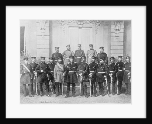 Soldiers Posing for Camera by Anonymous