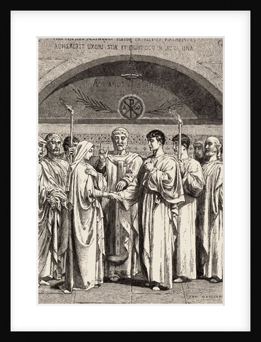Roman Wedding Ceremony by Anonymous