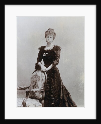 Portrait of Queen Marie Christine of Spain by Anonymous