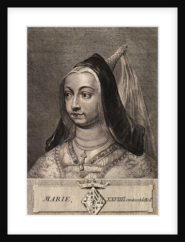 Portrait of the Mother of Philip I by Anonymous