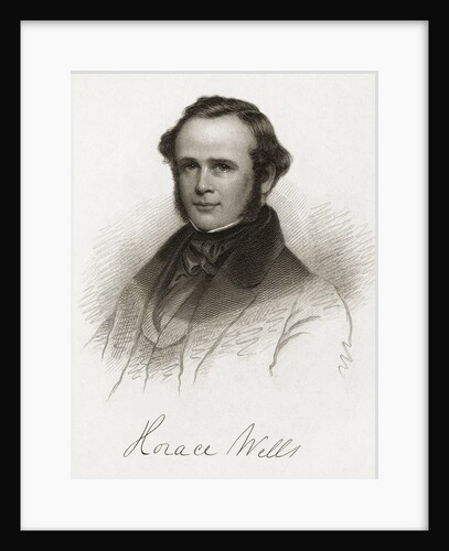 Portrait of Dentist Horace Wells by Anonymous