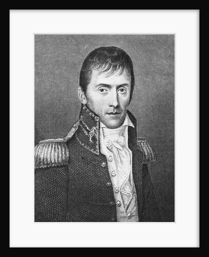 Illustrated Portrait of Andrew Jackson in Uniform by Anonymous