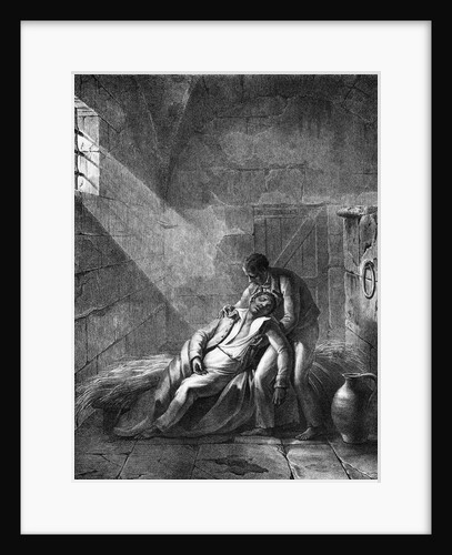 Tousaint Louverture Dies in Prison by Anonymous