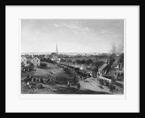 Revolutionary War Battle at Concorde by Anonymous