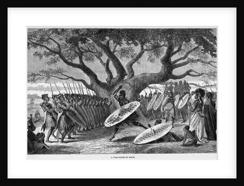 War Dance of the Zulu Tribe by Anonymous