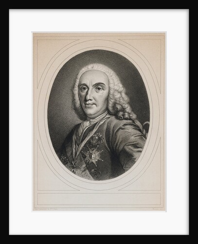 Engraving of Philip V, King of Spain by Anonymous