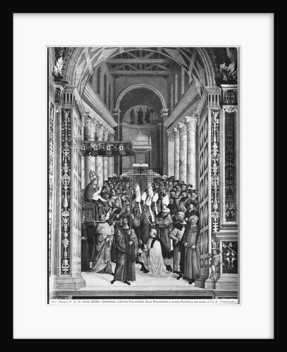 The Ordination of Pope Pius II by Anonymous