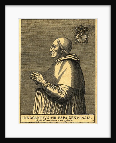 Pope Innocent VIII in Prayer by Anonymous