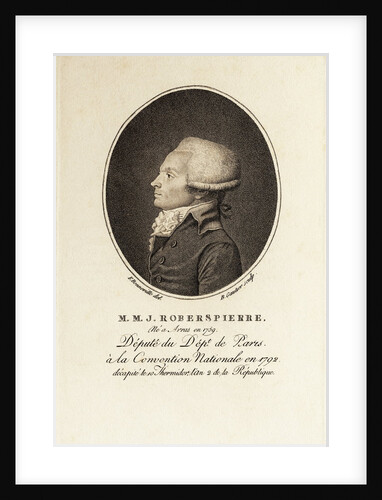 Profile Of Revolutionary Robespierre by Anonymous