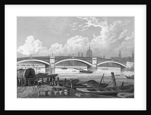 London's Southwark Bridge by Anonymous
