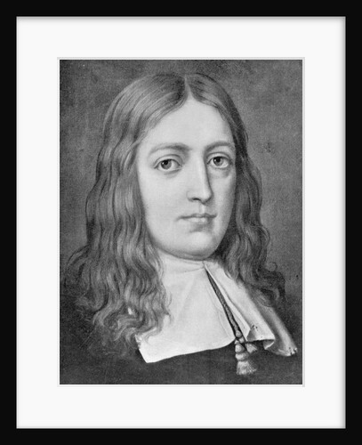 Portrait of Poet John Milton by Anonymous