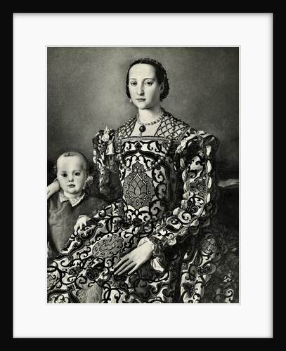 Painting Entitled Elenora of Toledo and the Son Ferdinando by Anonymous