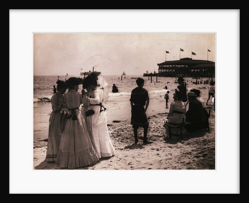 Coney Island Beach ca. 1900 by Anonymous