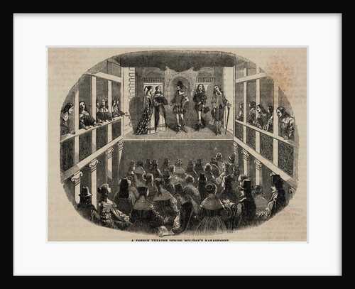Spectators at Stage Presentation by Anonymous