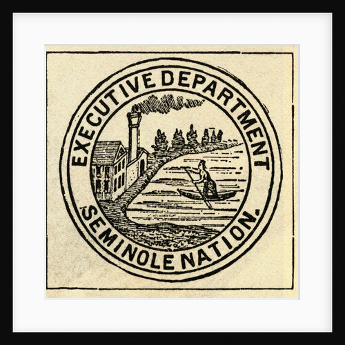 Seal of the Seminole Nation of Oklahoma by Anonymous