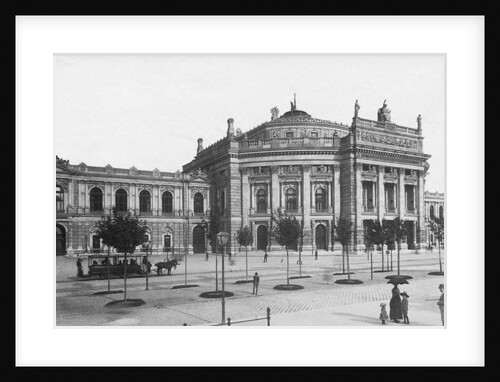 Exterior View of Burgtheater by Anonymous