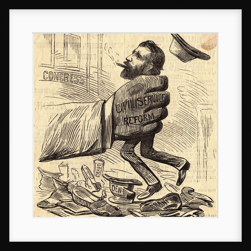 Political Cartoon of President Ulysses S. Grant by Anonymous