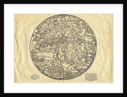Fra Mauro's World Map by Anonymous