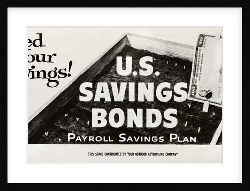 U.S. Savings Bonds Advertisement by Anonymous