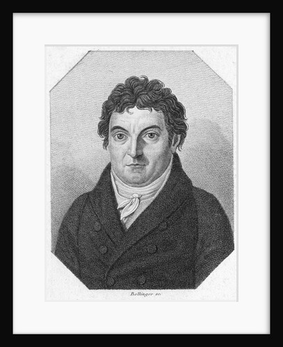 Print of Johann Gottlieb Fichte by Anonymous