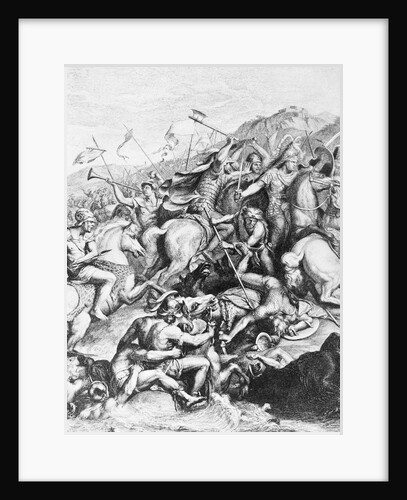 Vicious War Scene of Alexander The Great by Anonymous